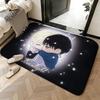 Soft Absorbent Non-Slip Rug Character B-BacklightS Floor Mat Home Decor Doormat Bedroom Floor Mat Shower Carpet