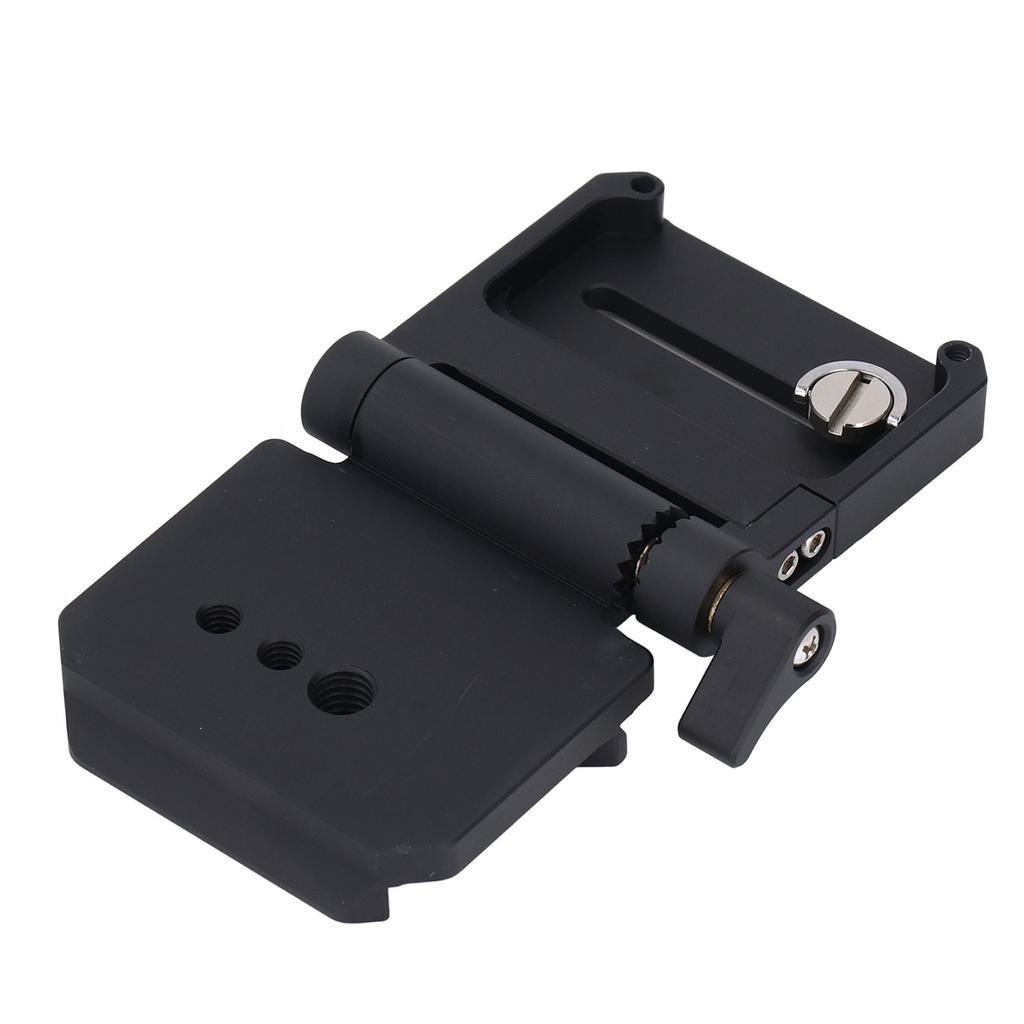 Camera Folding Quick Release Plate L Bracket 285 Degree Wide Range Adjustment with 1 4 3 8 Screw Hole For DSLR Camera