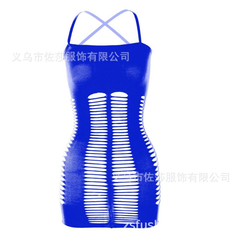 Sexy Underwear, Shoulder Straps, Princess Hip-wrapped Mesh Skirt, Hollowed-out Sexy Mesh
