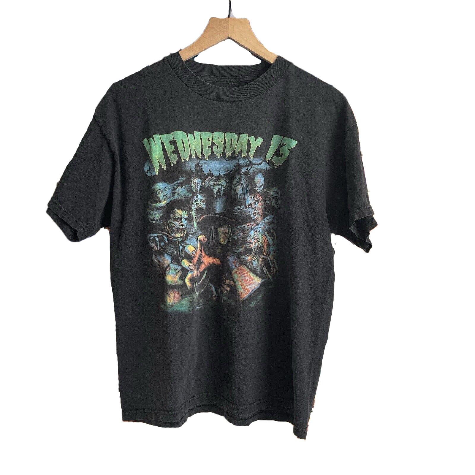 Wednesday 13 Band Calling All Corpses Short Sleeve Adult T-Shirt MI454 M
