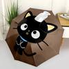1pc Automatic Opening/Closing Umbrella with Cute Cat Print - Portable Folding Design, 8-Bone Iron Frame, Outdoor, Ideal Gift for Fans, Travelers, Dail