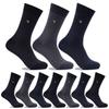 Arnold Palmer Men's Dress Socks Argyle Long Cuffs 10 Pairs HM008 Men's Dress Socks Dress Socks