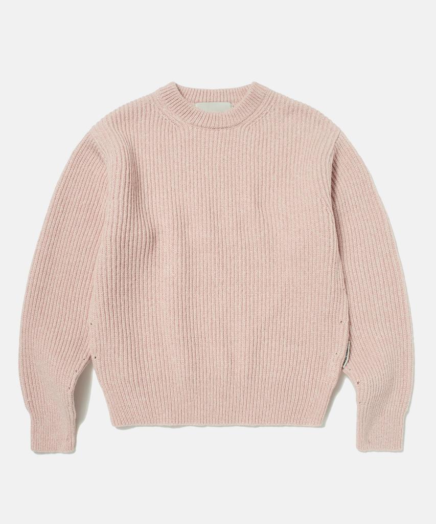 DTHIRTYONE Multi-Tweed Sweater (Powder Pink)
