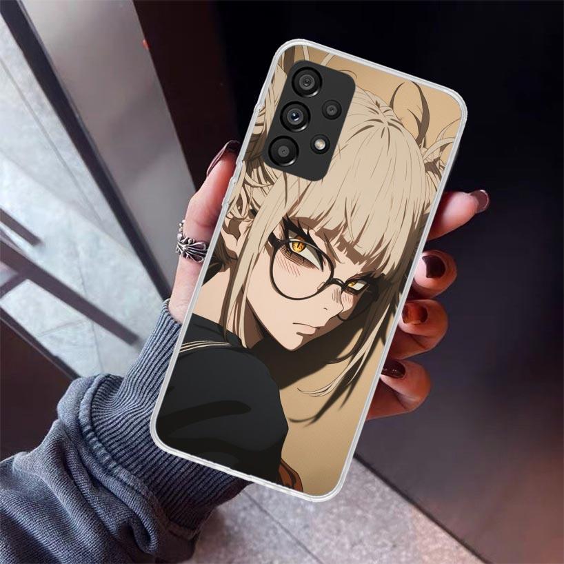 

Himiko Toga My Hero Phone Case For Samsung Galaxy A52 A51 A50S A32 A22 A12 A02S A72 A71 A31 A70 A30S Note 20 Ultra 10 Plus S10 G Samsung A10S