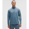 Soft Jersey Half Zip Steel Blue