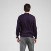 Brand Men's Autumn Round Neck Plaid Wool Sweater - Soft, Comfortable, Fashionable Pullover
