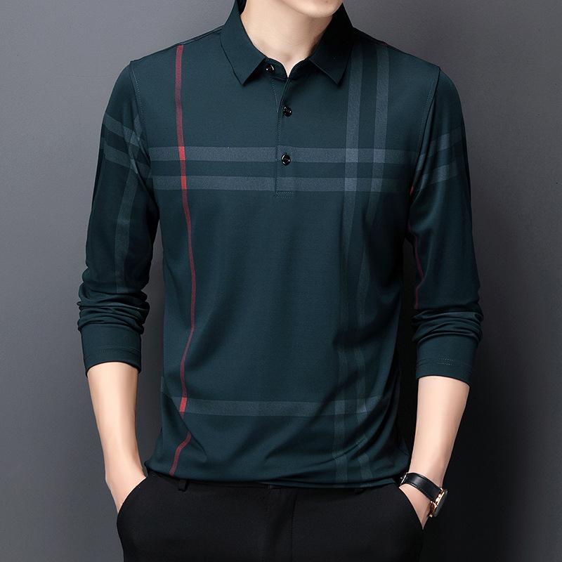 

Футболка с длинными рукавами New Dad, мужская, весна-осень, лето, весна-осень, стиль, для мужчин среднего и пожилого возраста, свободная XXXXL