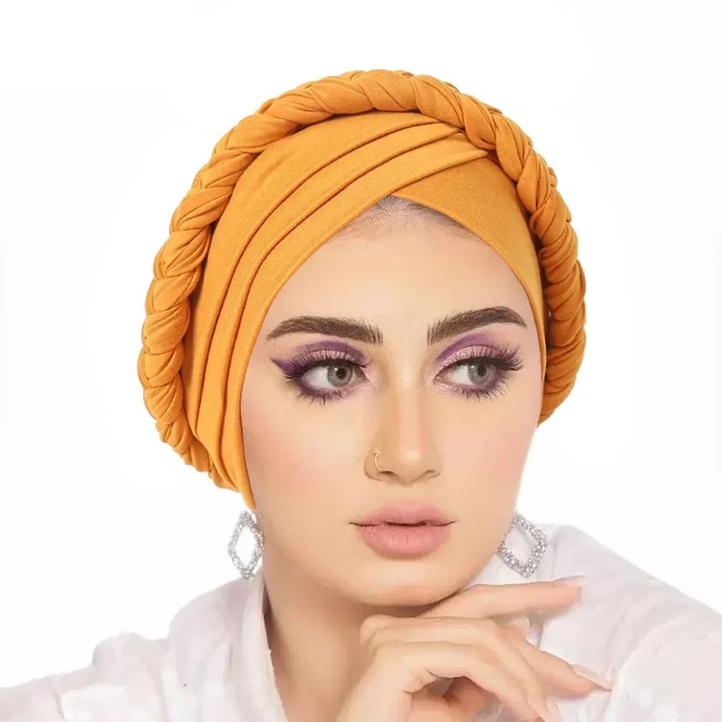 Women Sequin Knotted Turban Indian Hat Muslim Hijab Beanie Bonnet Hair Loss Headscarf Chemo Cap Headwear Bandanas Turbante Mujer