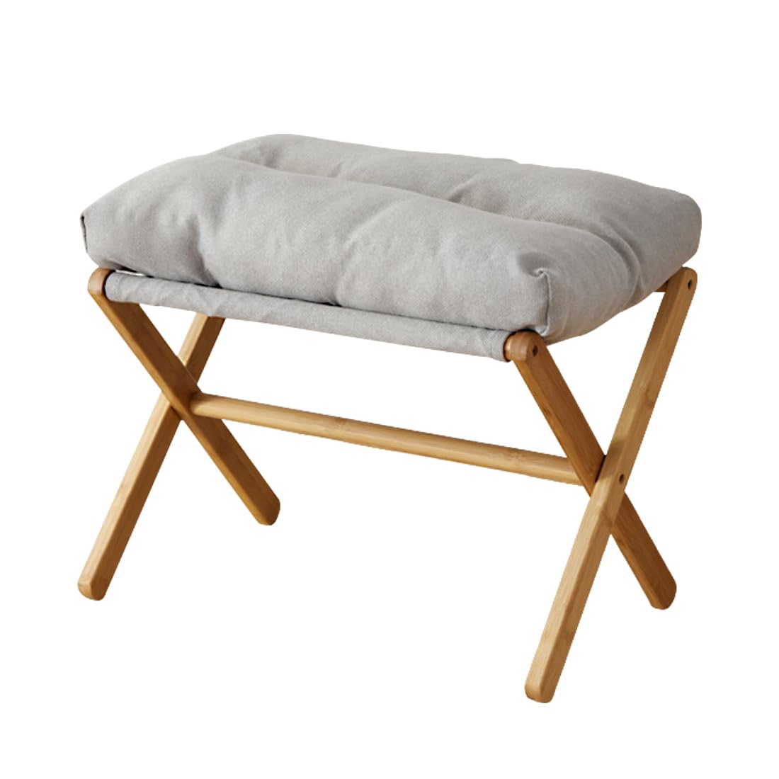 

Складной Маленький Съемный 54x34x36см Пуфик, Подставка для ног, Стул под стол, Стул, Подставка для ног, Пушистый, (Серый) серый