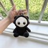 Cute Black Ghost Palace Heebu‑ryeong Plush Pendant Soft Stuffed Doll Bag Hanging Decoration Cute Black Donggung for Party Gift