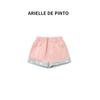 French Arielle De Pinto Girls' Summer Style Baby Girl Shorts 2026 New Cute Thin Shorts