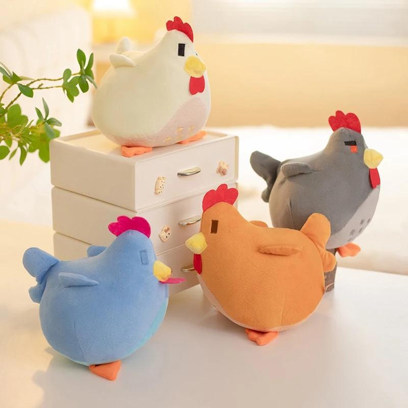 Hot Sale 20cm Stardew Valley Chicken Pillow Plush Soft Stuffed Animal Toys Cartoon Children Birthday Gift Christmas Gift