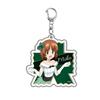 Girls And Panzer Anime Schlüsselanhänger Für Nishizumi Miho Saori Takebe Isuzu Hana Akiyama Yukari Reizei Mako