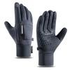 Men's Winter Cycling Gloves: Fleece Lined, Windproof, Waterproof, Touchscreen-Compatible for Outdoor Sports and Mountaineering