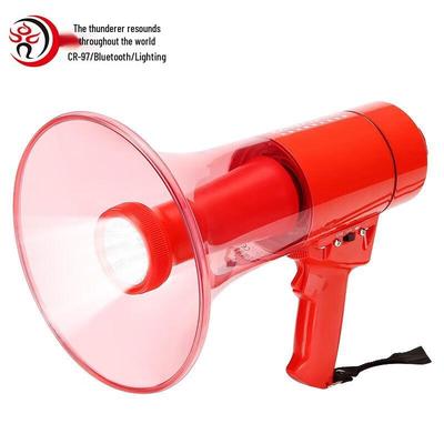 Leigongwang CR-97 Tragbares Megafon mit Bluetooth & Beleuchtung CN-Stecker (Adapter enthalten)