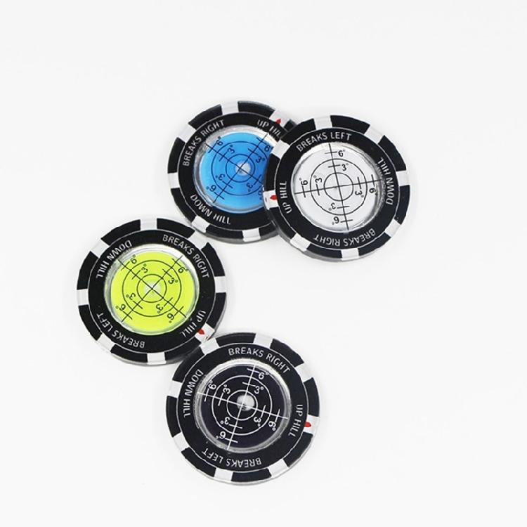 Golf Putt Ball Marker High Accurate Round Golf Putt Reader Golfing Putting Aid for Enhancing Performances