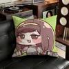 Cute Game TTrickcal Anime Pillow Case Antidustmite Pillowcase Invisible zipper silky short plush Sofa cushion cover