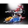 TAMASHII NATIONS Soul of Chogokin Dinosaur Sentai Zyuranger Beast Emperor Daijuujin GX-72 Daijuujin & GX-78 Dragon Caesar, Approximately 260mm, ABS &