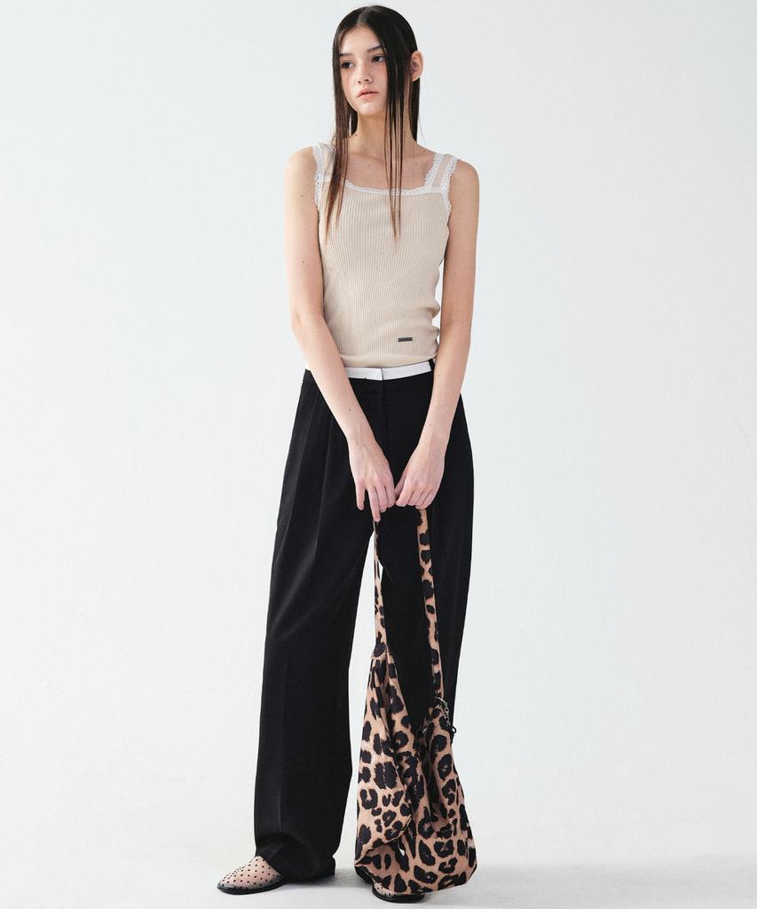 Nick&Nicole Leopard Twoway Square Bag_Brown