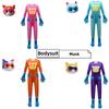 Macacão Fantasia Superkitties para Meninos Para Apresentações 4684