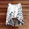 Long Sleeve Shirts For Women Print Graphic Tees Blouses Casual Plus Size Basic Tops Pullover