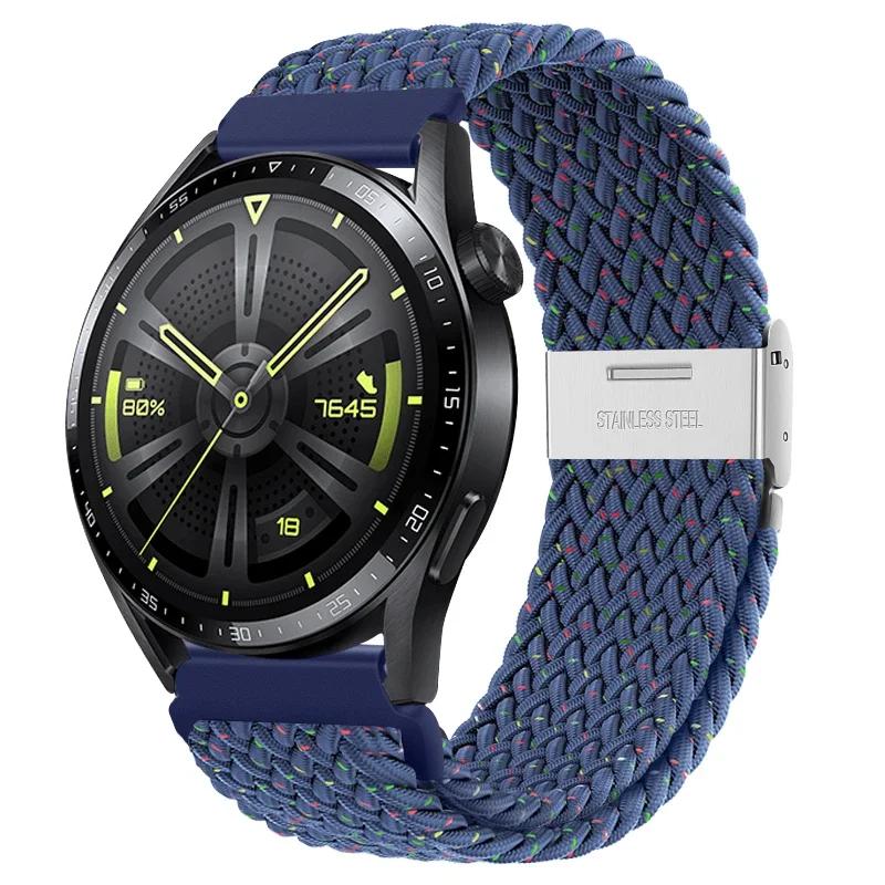 20mm Sport Nylon Strap For Samsung Galaxy Watch 5/6/pro/4/4 Classic/3 46mm/42mm/40mm/44mm Bracelet Active2 Gear S3  22mm Strap