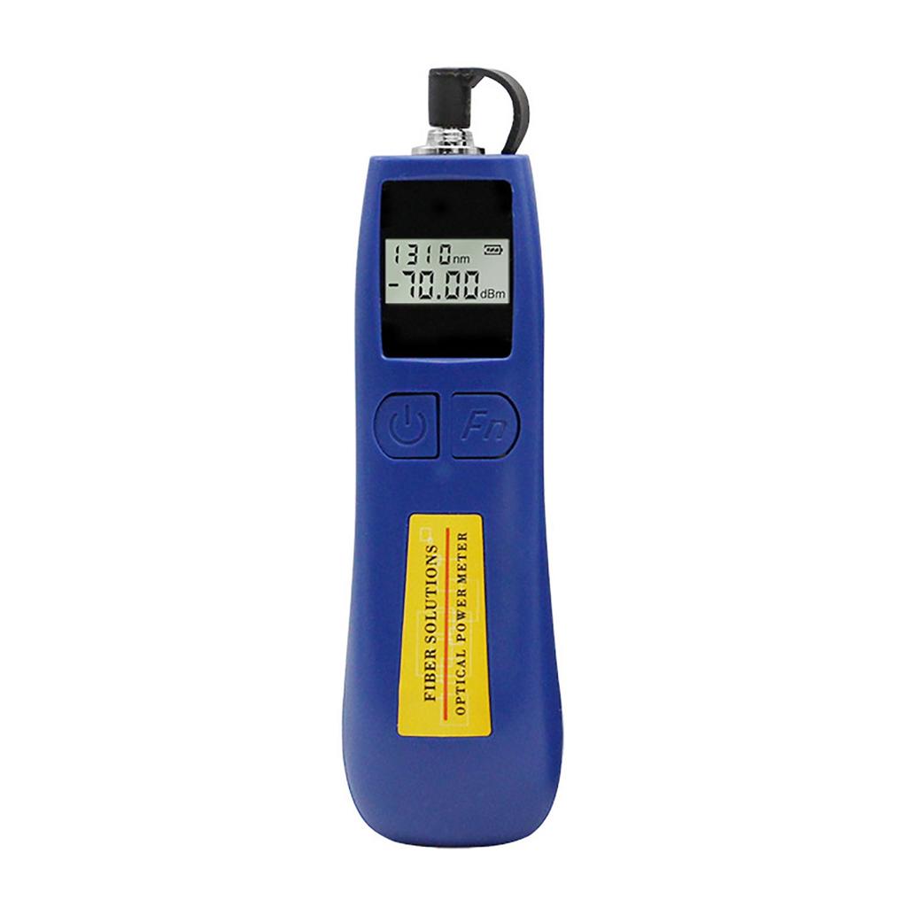 Handheld Optical Power Meter ‑50dBm To +26dBm Sensitive Fiber Optic Power Tester for Communication Engineering