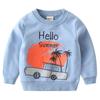 Boys' Sweatshirt Autumn Children's Clothing Cartoon Fashion Pullover Baby Casual Top Korean Style Autumn Outfit