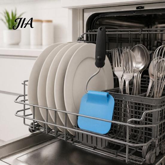 Συμπαγής Σπάτουλα Κουζίνας Σπάτουλα για Τηγανητά Αυγά, Σχεδιασμός Ρυθμιζόμενων Γωνιών, Εύκαμπτη Αντικολλητική Σπάτουλα Στροφής Αντικολλητικό Τηγάνι Ανθεκτική στη Θερμότητα Σιλικόνη Μαγειρική