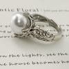 Anello Fiorito Intrecciato Cinese Vintage da Donna