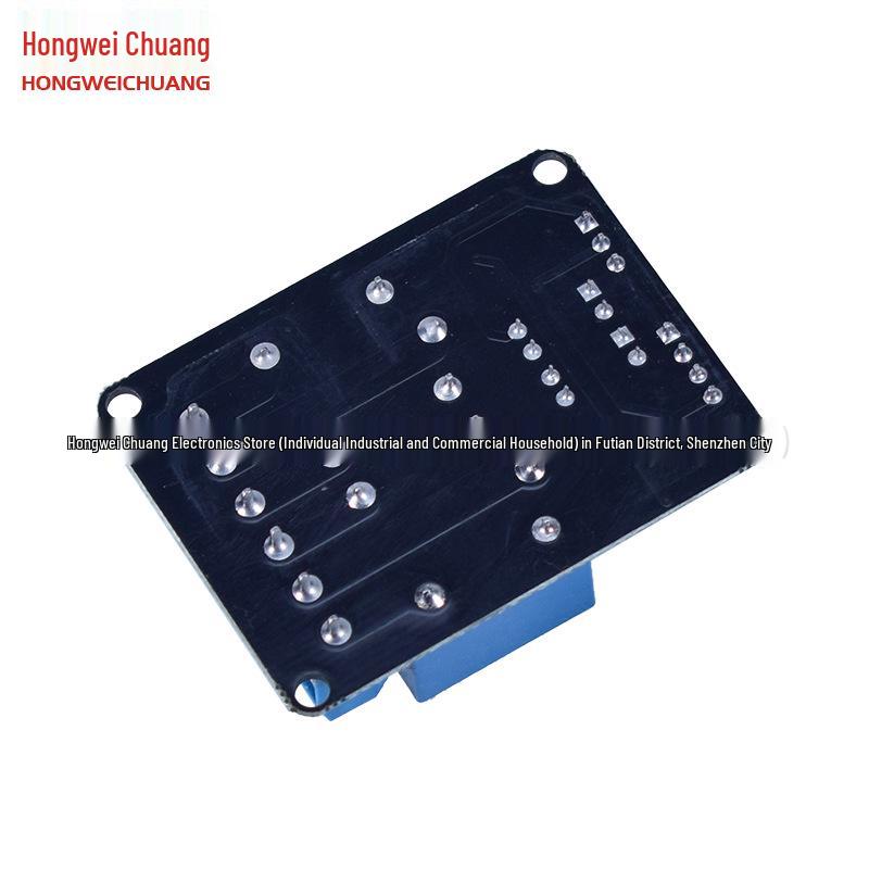 12V 2-Channel Relay Module with Optocoupler Isolation for MCU Development