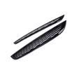 2Pcs Front Upper & Lower Grille Honeycomb Mesh Grille Cover Compatible With MINI One&COOPER R50 R52 R53 51137026202 51137133847 lzkpf00