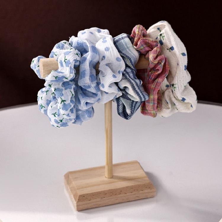 Simple Yet Stylish Wooden Holder for Bangles and Bracelets Handmade Necklace Display Stand for Home or Retail Use