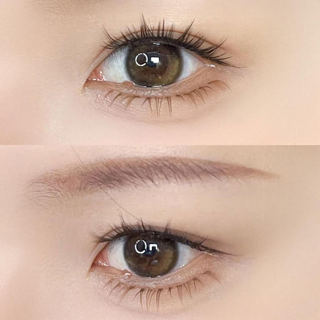 Brown Lower Segmented Eyelashes Woman DIY Bottom Eyelashes for Daily Party Traveling Makeup