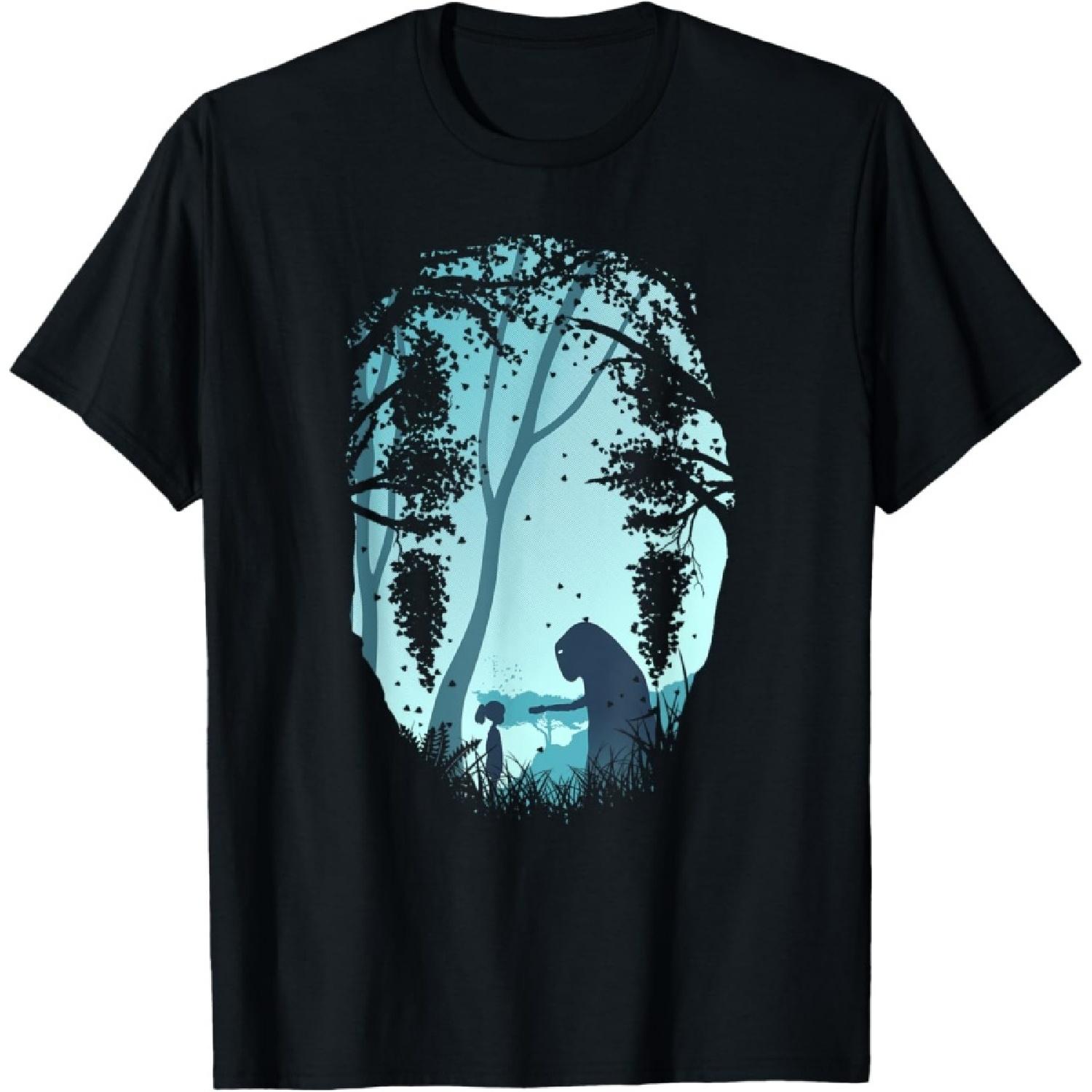 Filiskun No Face Unisex-Erwachsene Klassische Passform Kurzarm-T-Shirt - Anime T-Shirts - Schwarz - S XXXXL schwarz