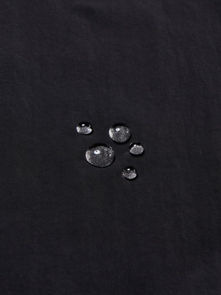 The North Face Roll Pack Journeys with Stowable Size L Women's Coat, Water-Repellent, Packable, Hood, Black,