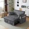 Divano letto pieghevole, divano multifunzionale con funzione letto, con portabicchieri e cuscini, adatto per soggiorno, camera da letto, home theater appartamento