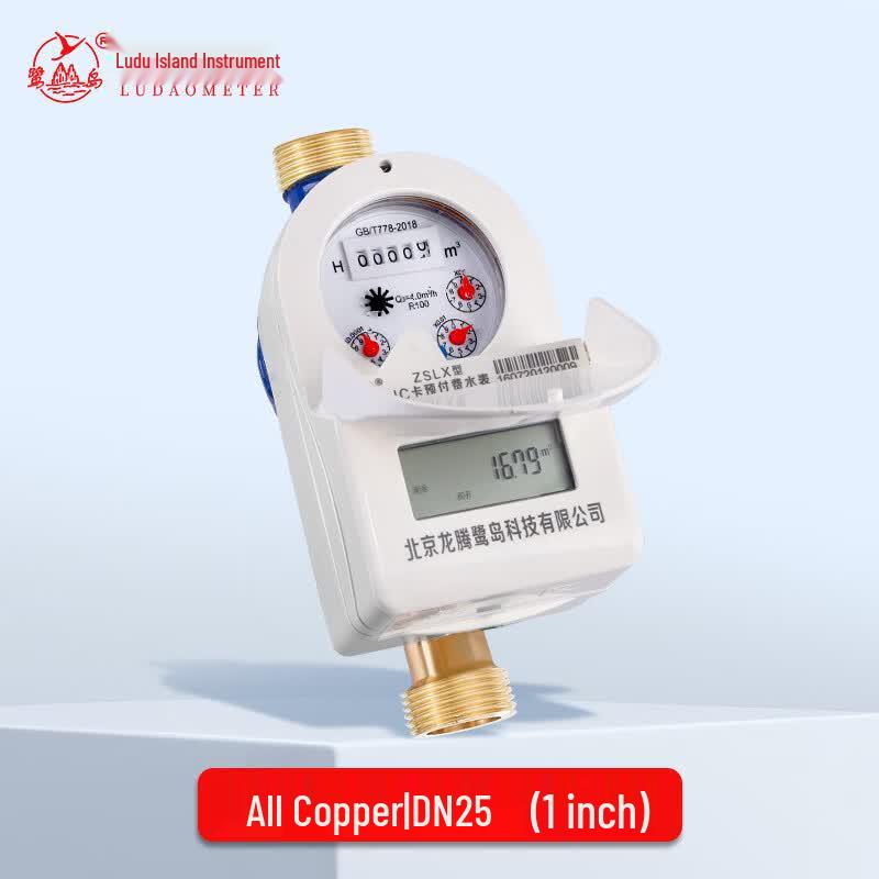 Smart Prepaid IC Card Water Meter (CN Version)