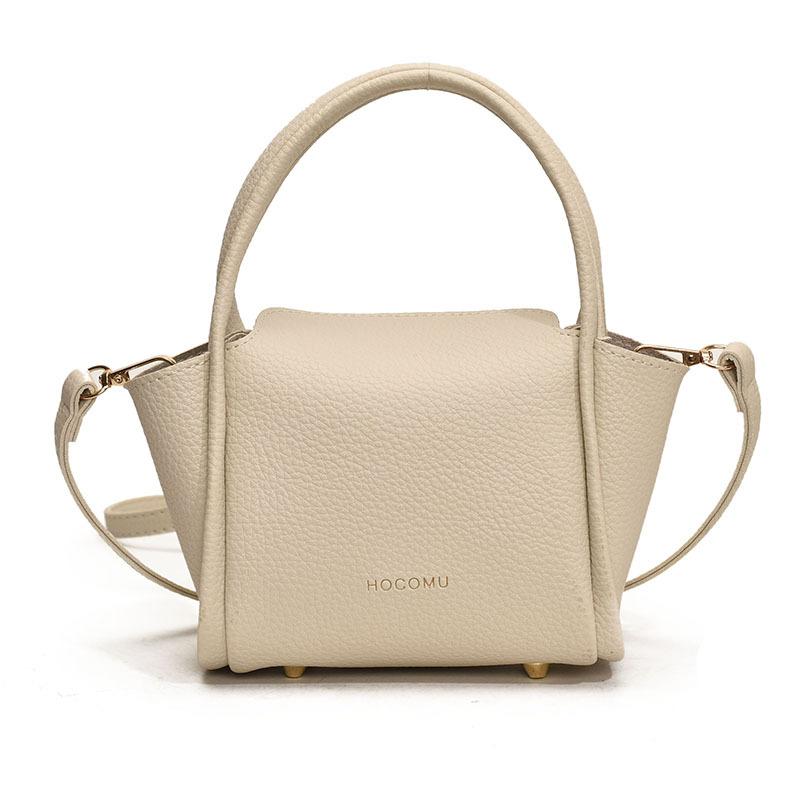 Spring women's bag niche high-end handbag 2025 new simple vegetable basket bag versatile shoulder messenger bag