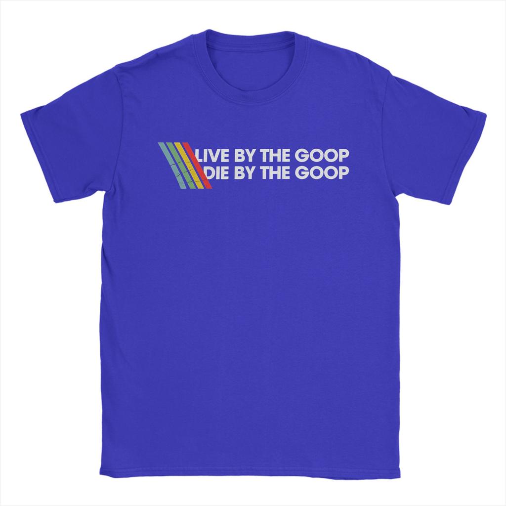 Live By The Goop Die By The Goop ARCs Raiders T Shirts for Men Pure Cotton TShirt Crew Neck Tees Short Sleeve Clothing Big Size