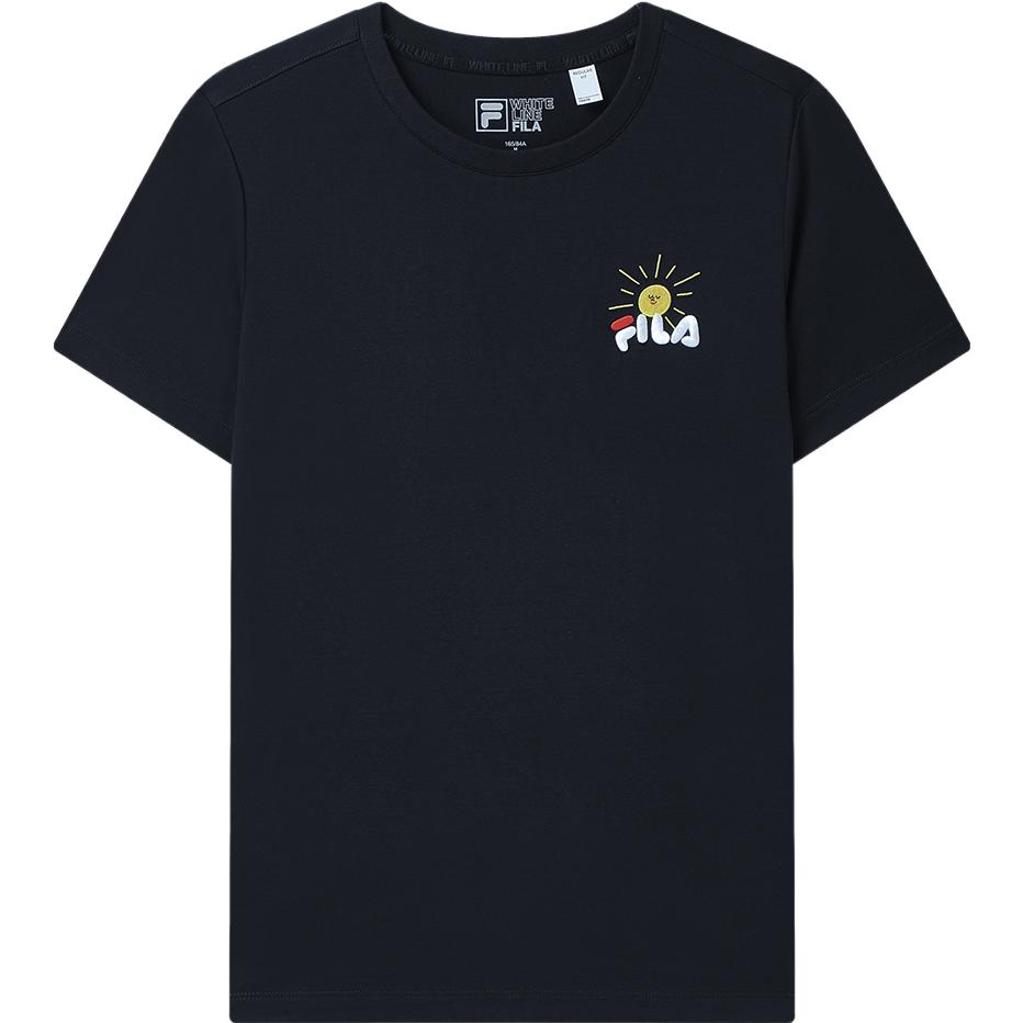 

New FILA Set in Sleeve T Shirt Women s Legend Blue F11W329110FNV S