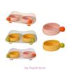 Pet Food Feeder and Waterer Detachable Cat Anti-overturning Bowl Anti-Leak Tableware Raised Bowl Accesoories