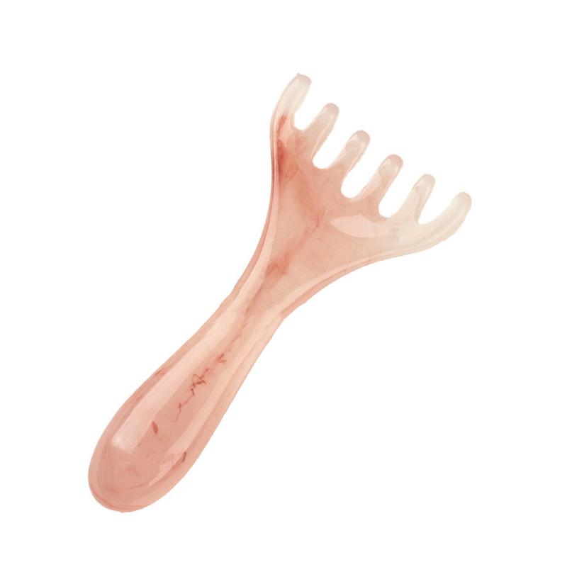 Head Massager Resin Deer Antlers Scalp Massage Gua Sha Head Relax Relief Stress Improve Sleep Scalp Scraping Massager
