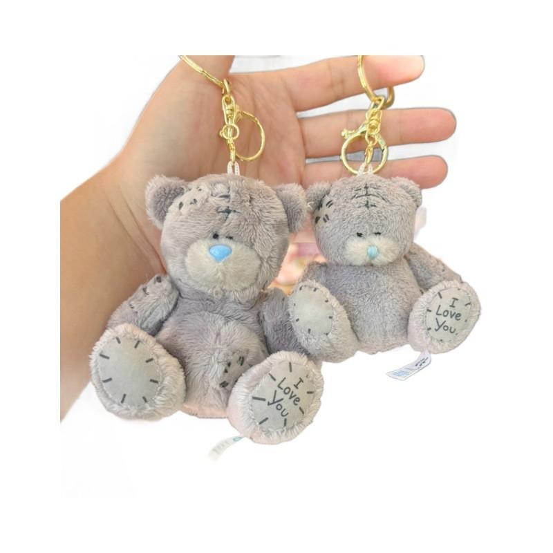 To Me You Tatty Teddy Plush Keychain Pendant With Embroidery Design For Gift