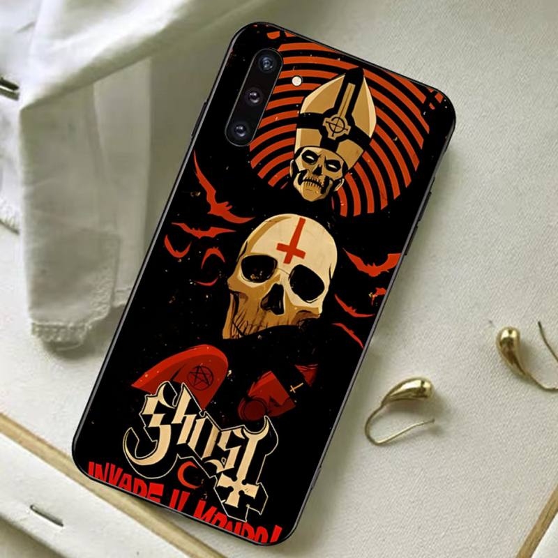 Pouzdro na telefon Ghost Heavy Metal Vand pro Samsung A51 A30s A52 A71 A12 pro Huawei Honor 10i pro OPPO vivo Y11 kryt