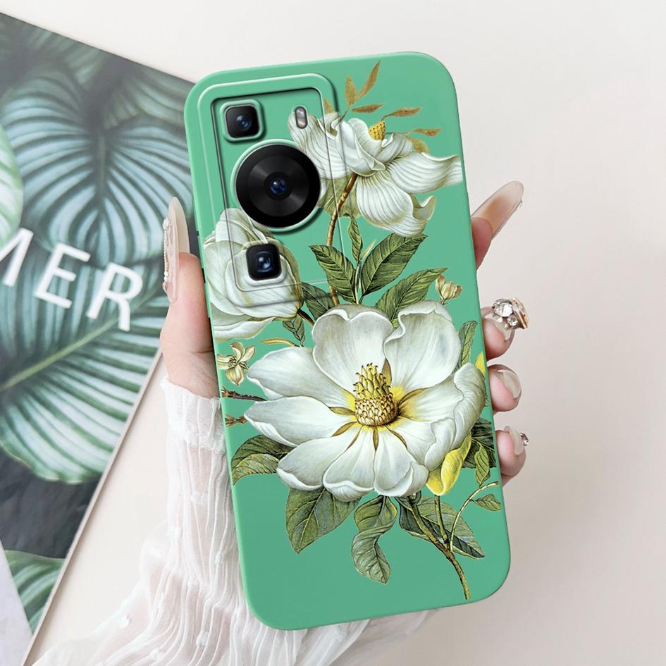 For Huawei P60 Pro Case MNA-LX9 Cover Cute Cartoon Rabbit Panda Soft Liquid Silicone Protective Cover For HuaweiP60 P60 Art Capa