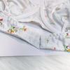 Summer European & American Floral Knit Sexy Underwear Set with Steel Ring