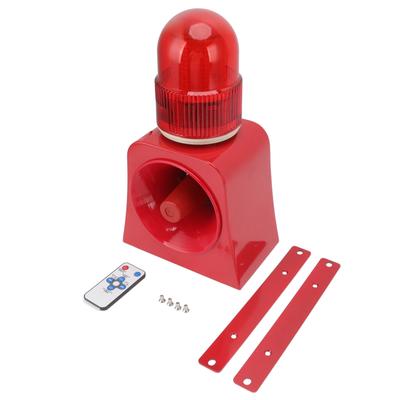 Industrial Sound Light Alarm IP65 Protection Customizable Voice Outdoor Alarm Horn for School