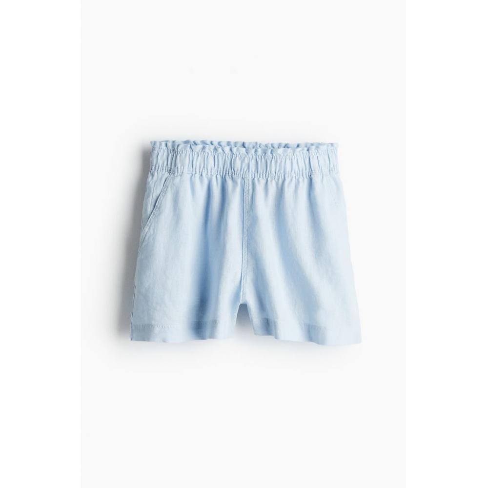 

Льняные шорты HM Голубые