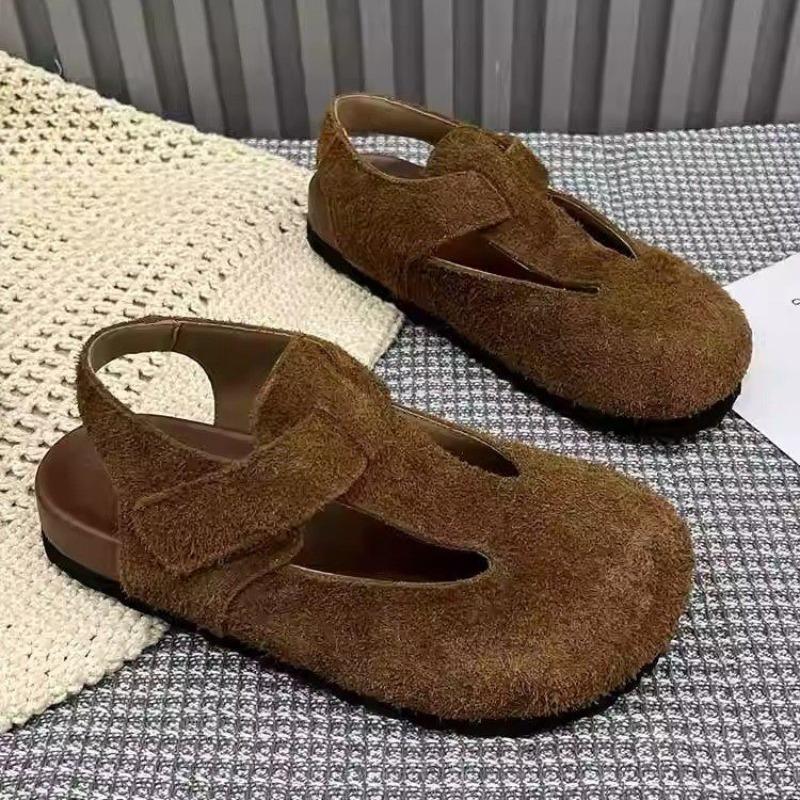 

Fashion Flats Shoes Woman Sandals Casual Sneakers Loafers 2025 New Brand Birkenstock Hollow Roman Women s Shoes Summer Slingback Slides 35